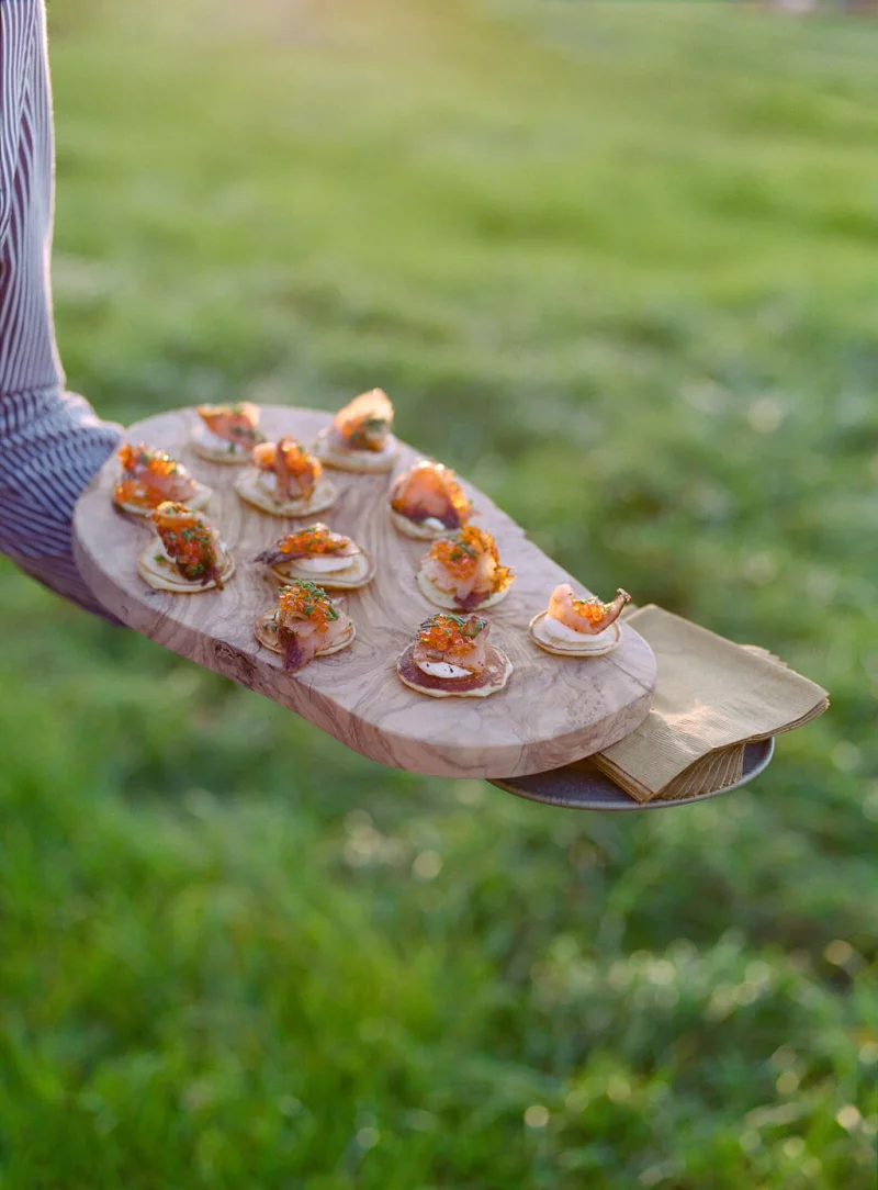 Farm-to-table food pairings from Clay, the on-site restaurant at Wildflower Farms in upstate New York.