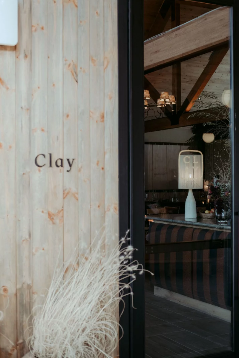 Clay restaurant at wildflower farms